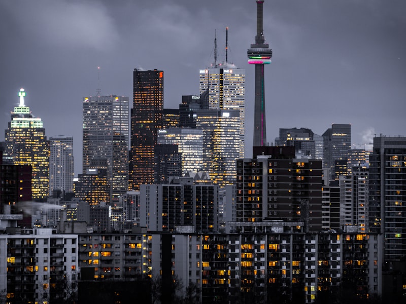 Modern construction project